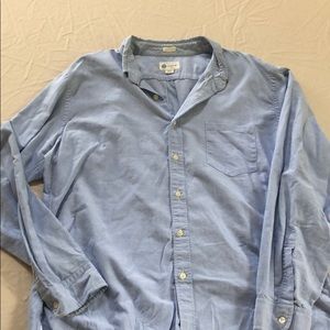 J Crew vintage Oxford tailored fit Button Up